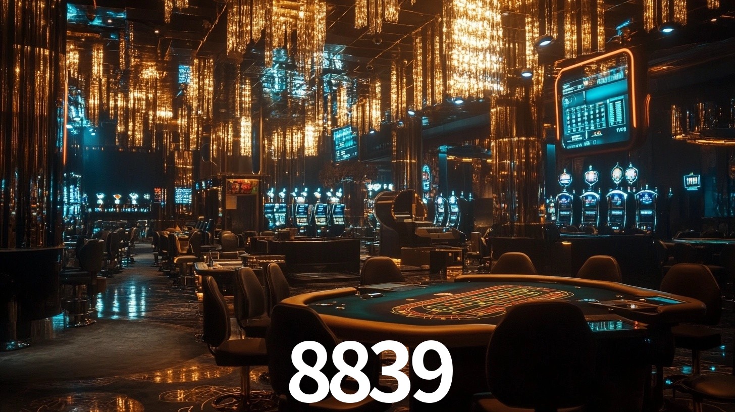 Sinta a adrenalina dos jogos de cassino com 8839